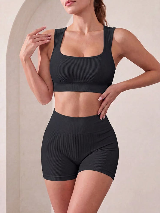 Conjunto Deportivo Short + Top - Fitness